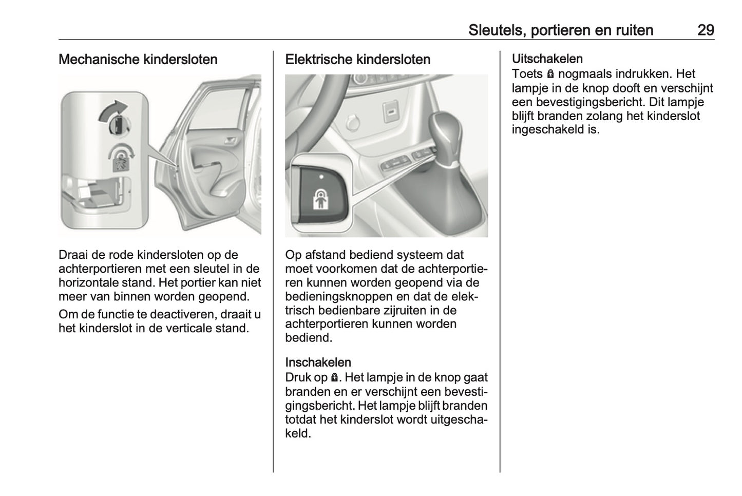 2018 Opel Crossland X Owner's Manual | Dutch