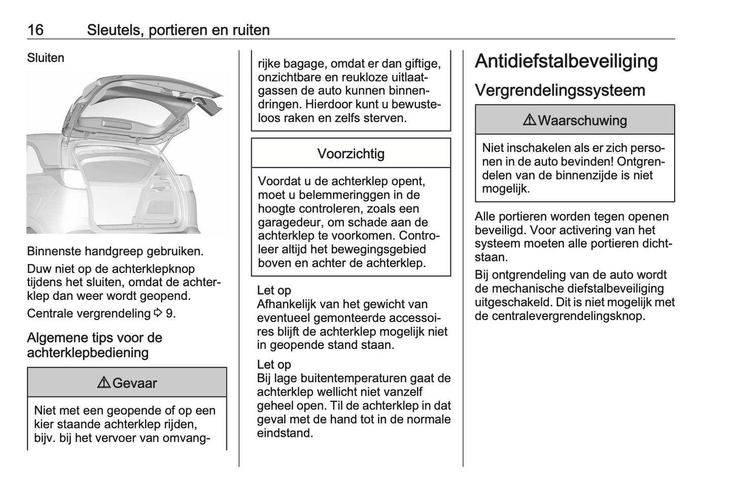 2023-2024 Opel Crossland Bedienungsanleitung | Niederländisch