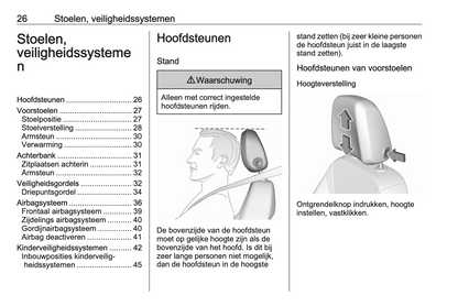 2023-2024 Opel Crossland Owner's Manual | Dutch