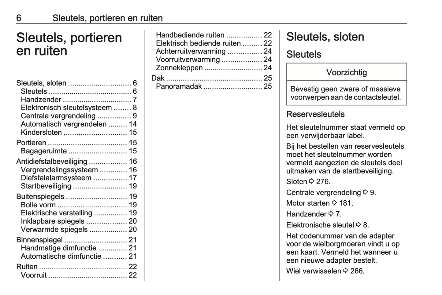 2023-2024 Opel Crossland Owner's Manual | Dutch