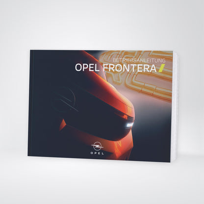 2026 Opel Frontera Bedienungsanleitung | Deutsch