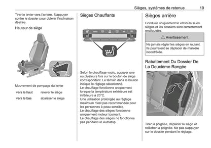 2025 Opel Frontera Owner's Manual | French