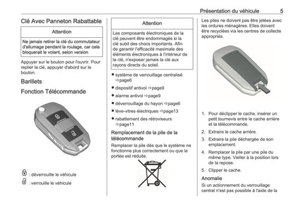 2025 Opel Frontera Owner's Manual | French