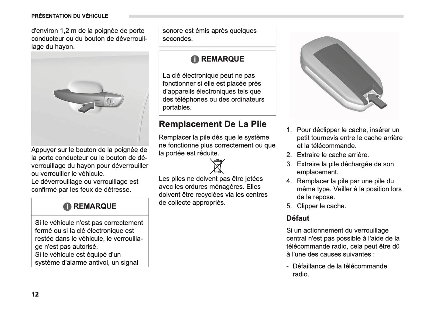 2026 Opel Frontera Owner's Manual | French
