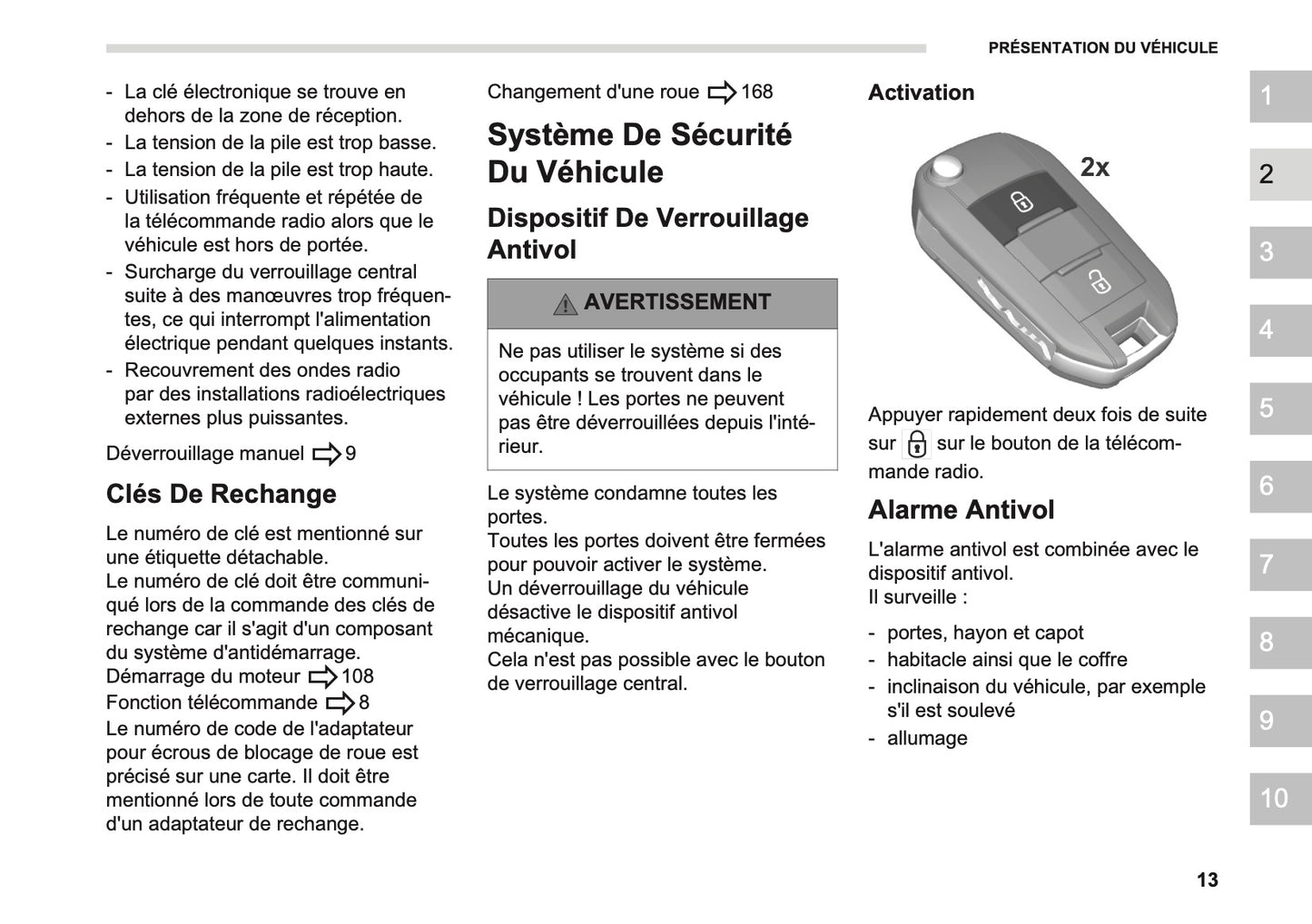 2026 Opel Frontera Owner's Manual | French