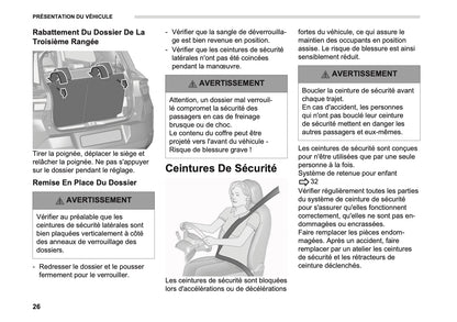 2026 Opel Frontera Owner's Manual | French