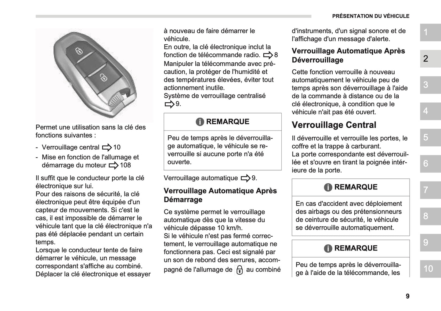 2026 Opel Frontera Owner's Manual | French