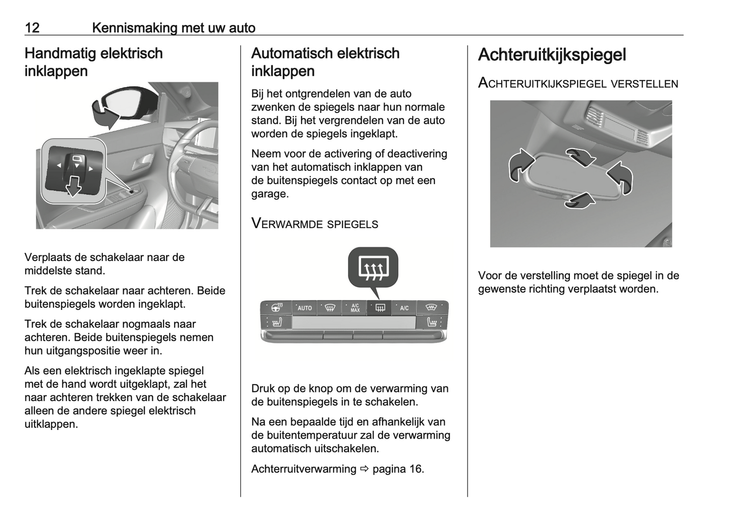 2024-2025 Opel Frontera Owner's Manual | Dutch