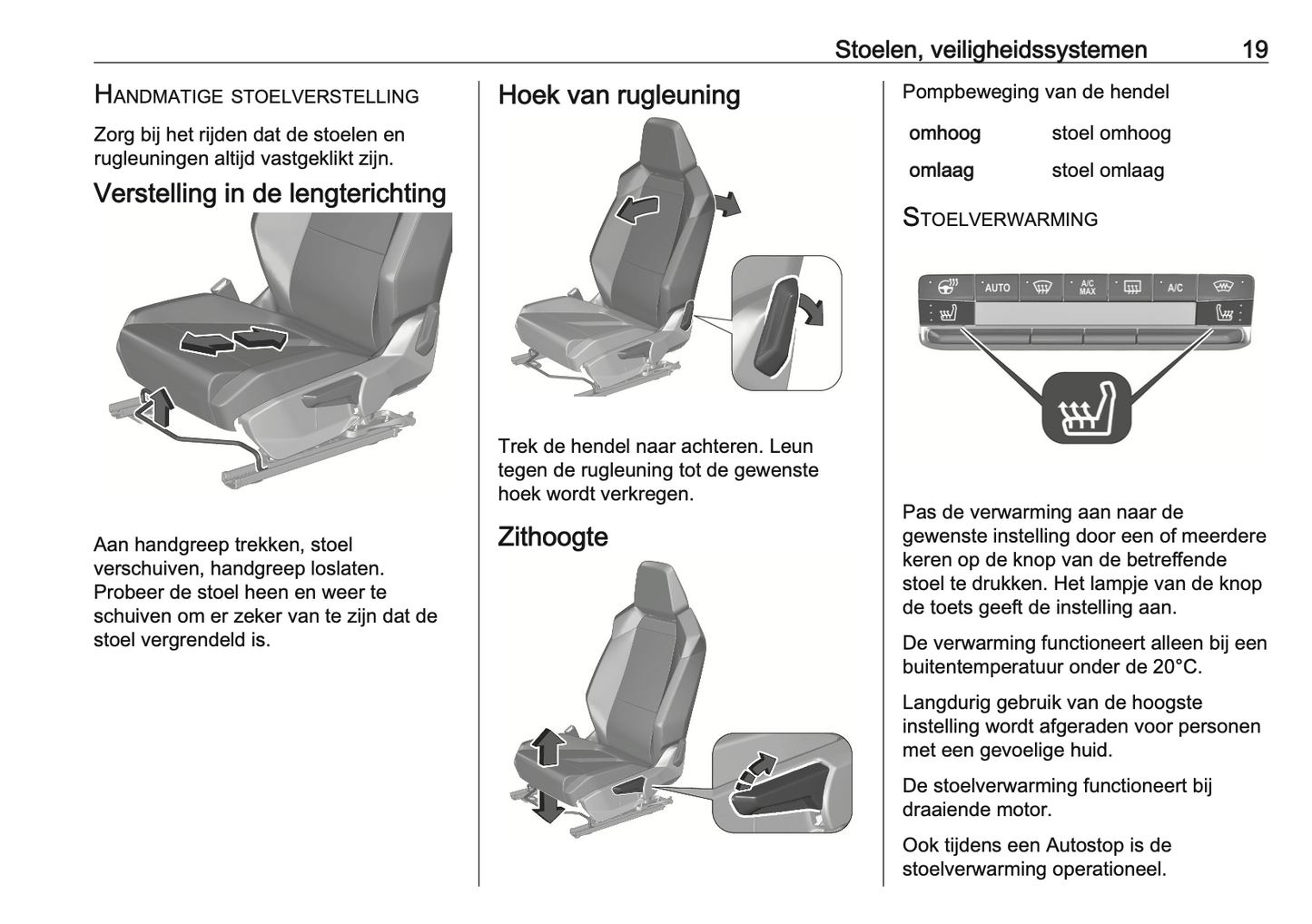 2024-2025 Opel Frontera Owner's Manual | Dutch