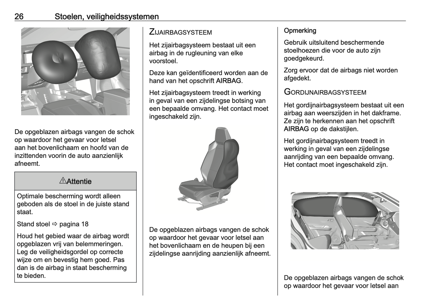 2024-2025 Opel Frontera Owner's Manual | Dutch