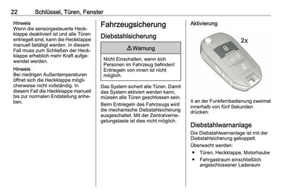 2023-2024 Opel Grandland Owner's Manual | German