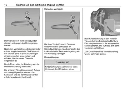 2024-2025 Opel Grandland Owner's Manual | German