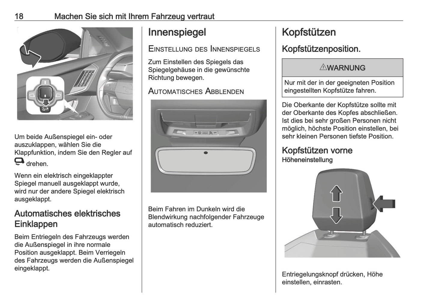 2024-2025 Opel Grandland Owner's Manual | German