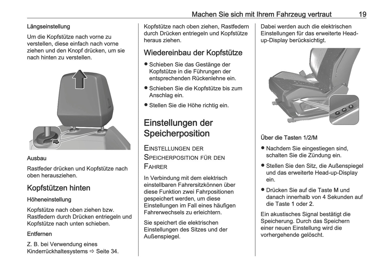 2024-2025 Opel Grandland Owner's Manual | German