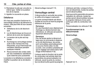 2023 Opel Grandland Owner's Manual | French