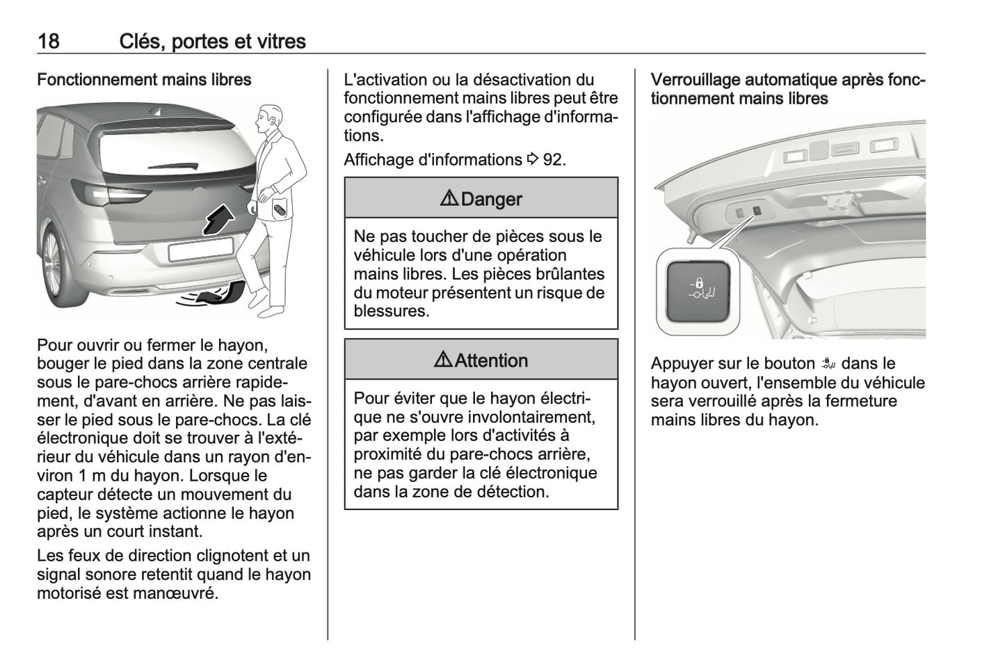 2023 Opel Grandland Owner's Manual | French