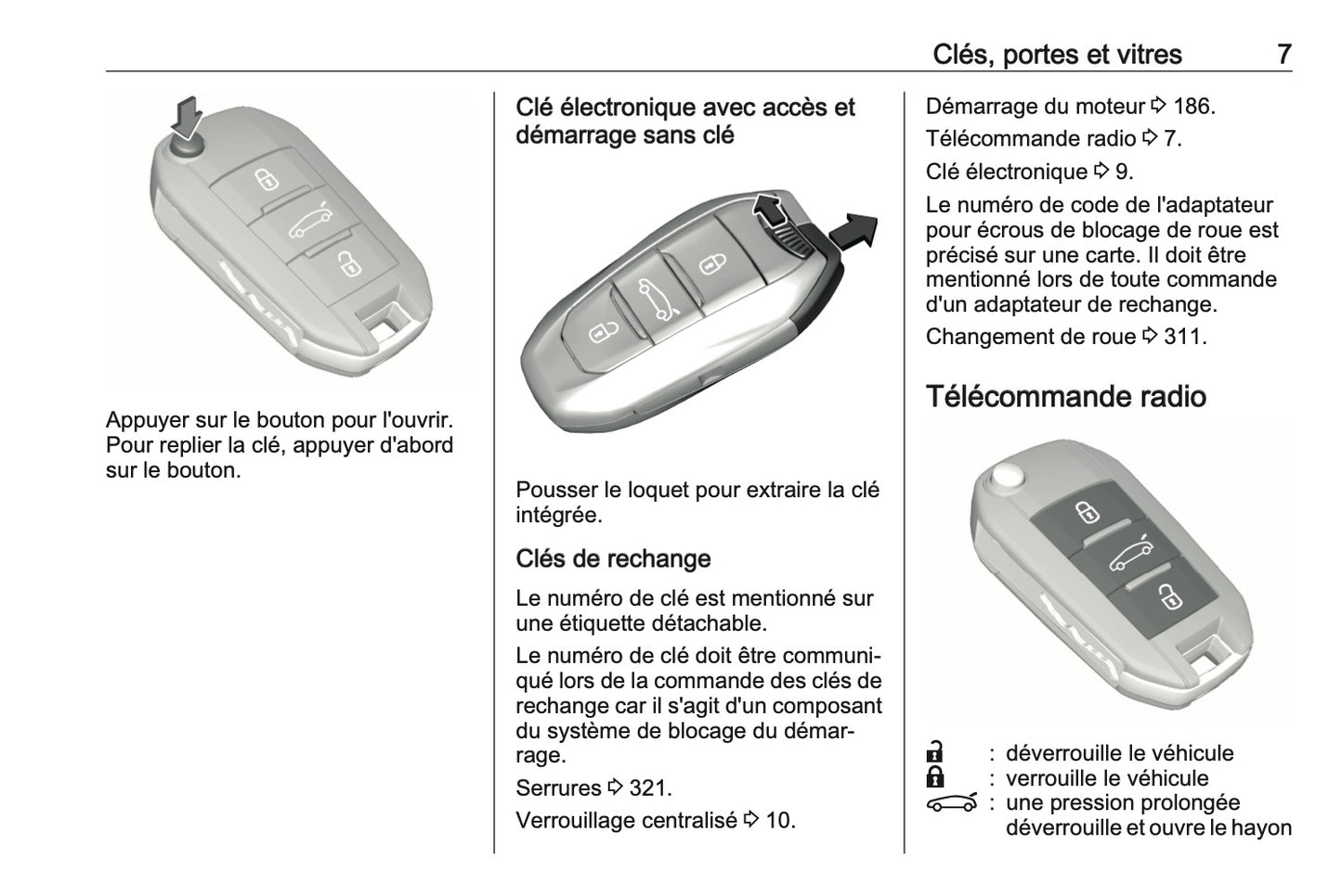 2023 Opel Grandland Owner's Manual | French