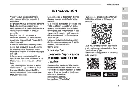 2026 Opel Grandland Owner's Manual | French