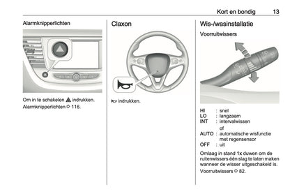 2019-2020 Opel Grandland X Owner's Manual | Dutch