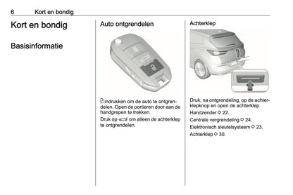 2019-2020 Opel Grandland X Owner's Manual | Dutch