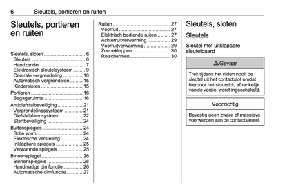 2023-2024 Opel Grandland Owner's Manual | Dutch