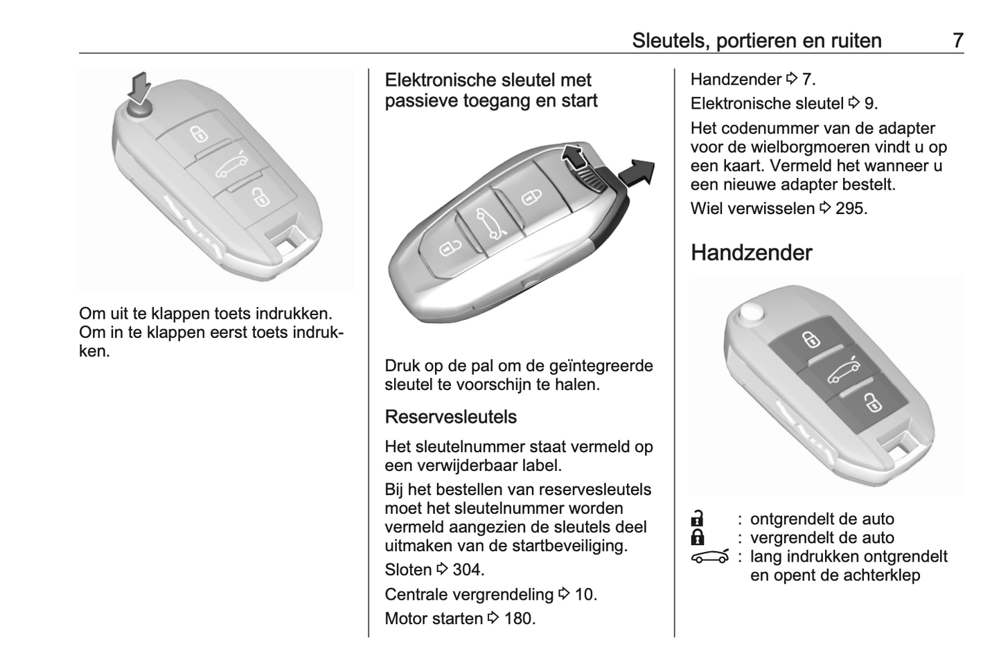 2023-2024 Opel Grandland Owner's Manual | Dutch