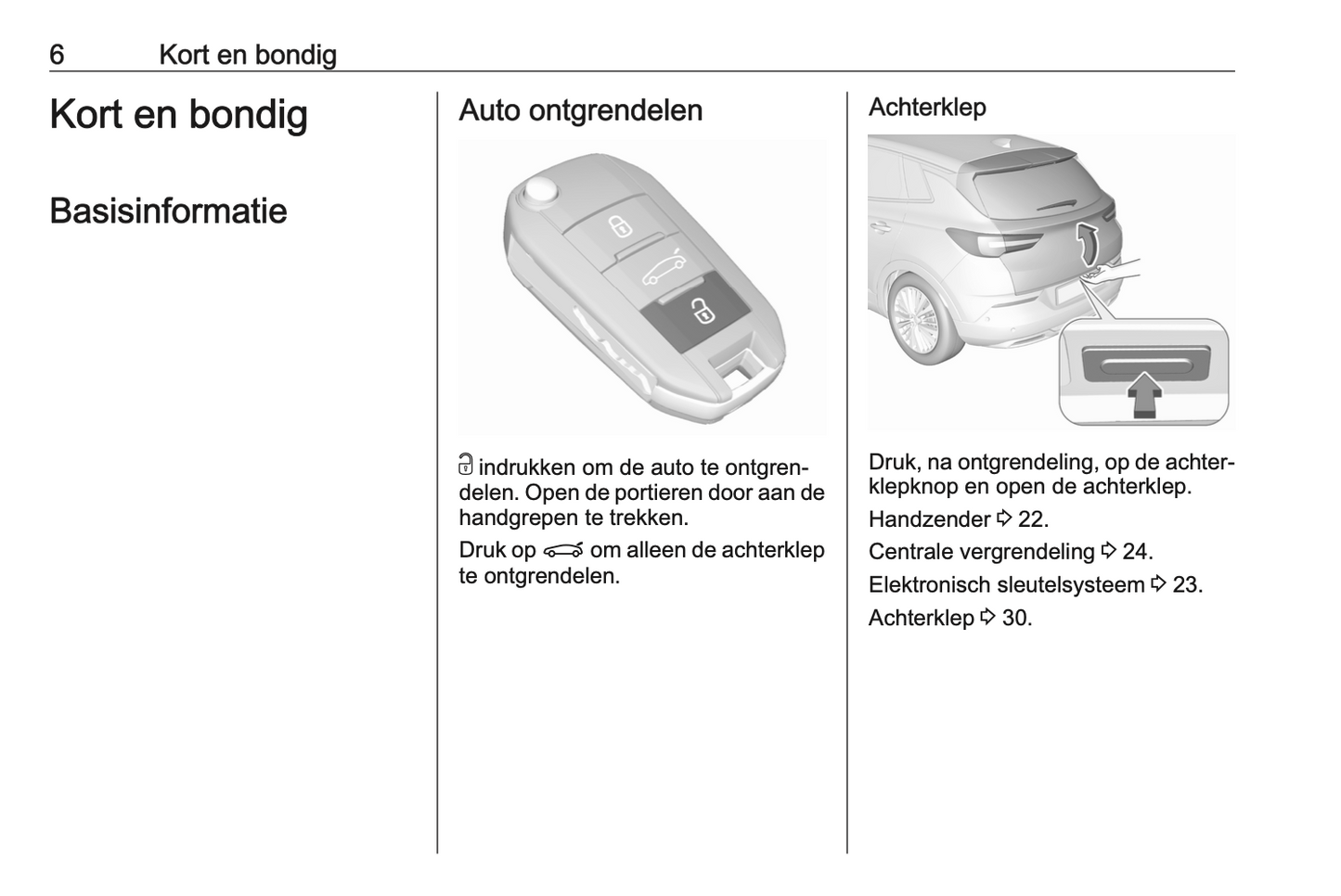 2020-2022 Opel Grandland X Owner's Manual | Dutch