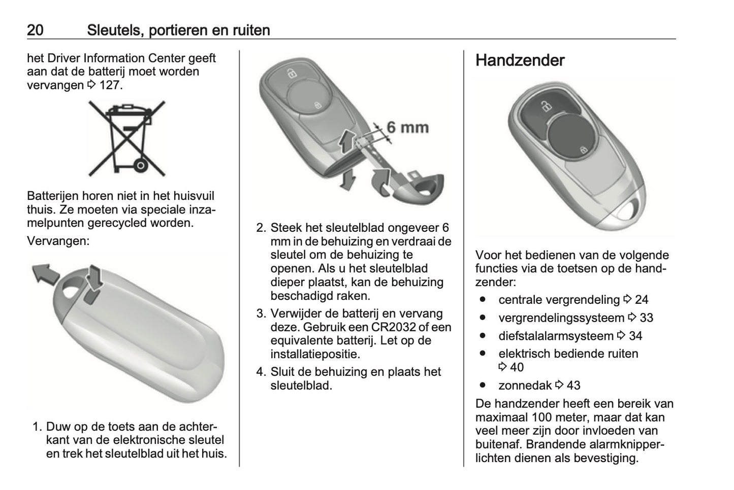 2019 Opel Isignia Owner's Manual | Dutch