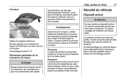 2023 Opel Mokka Owner's Manual | French