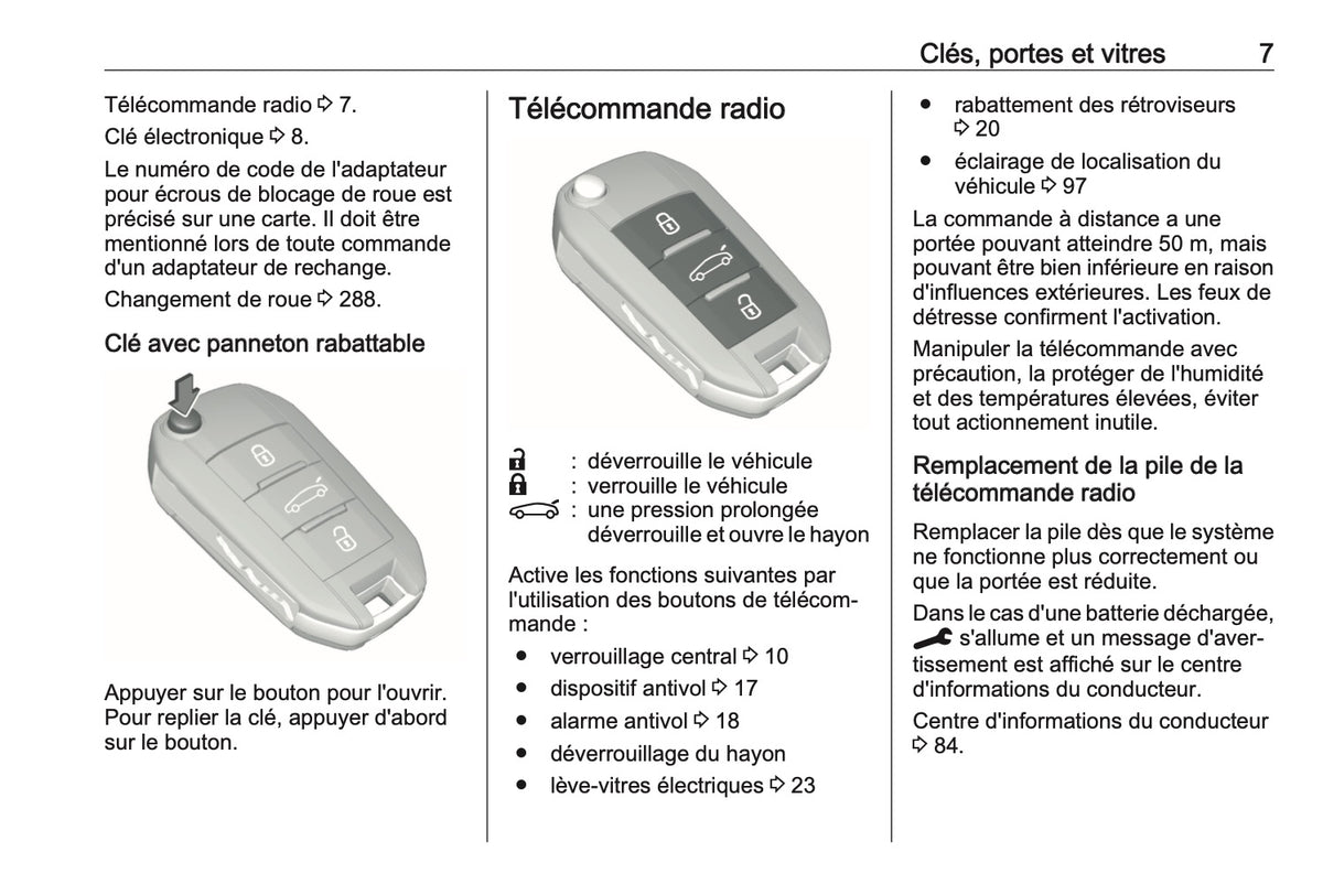 2023 Opel Mokka Owner's Manual | French