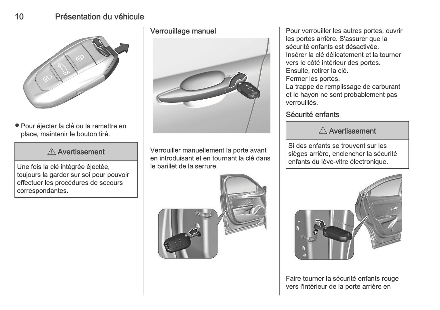2025-2026 Opel Mokka Owner's Manual | French