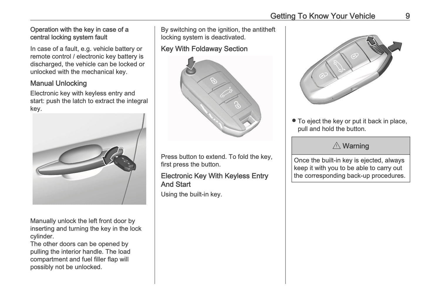 2025-2026 Opel Mokka Owner's Manual | English