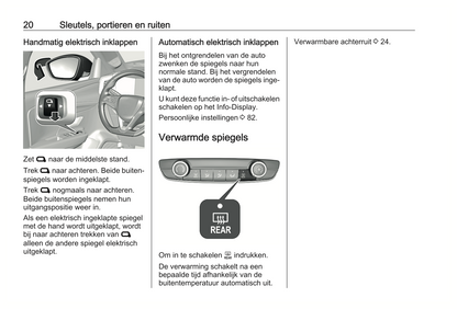 2024 Opel Mokka Owner's Manual | Dutch