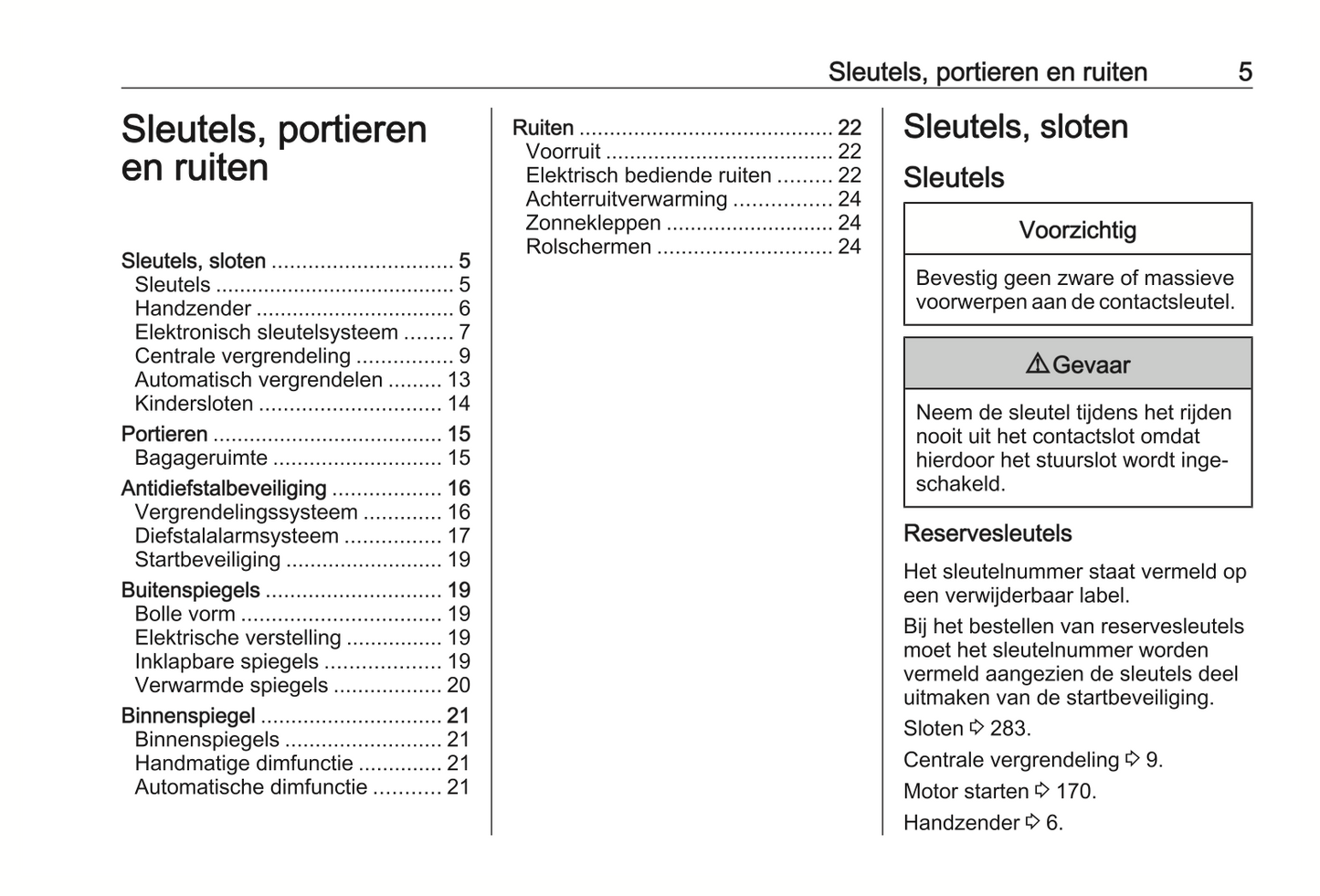 2024 Opel Mokka Owner's Manual | Dutch