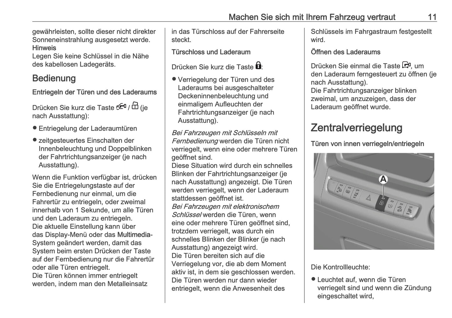 2026 Opel Movano Bedienungsanleitung | Deutsch