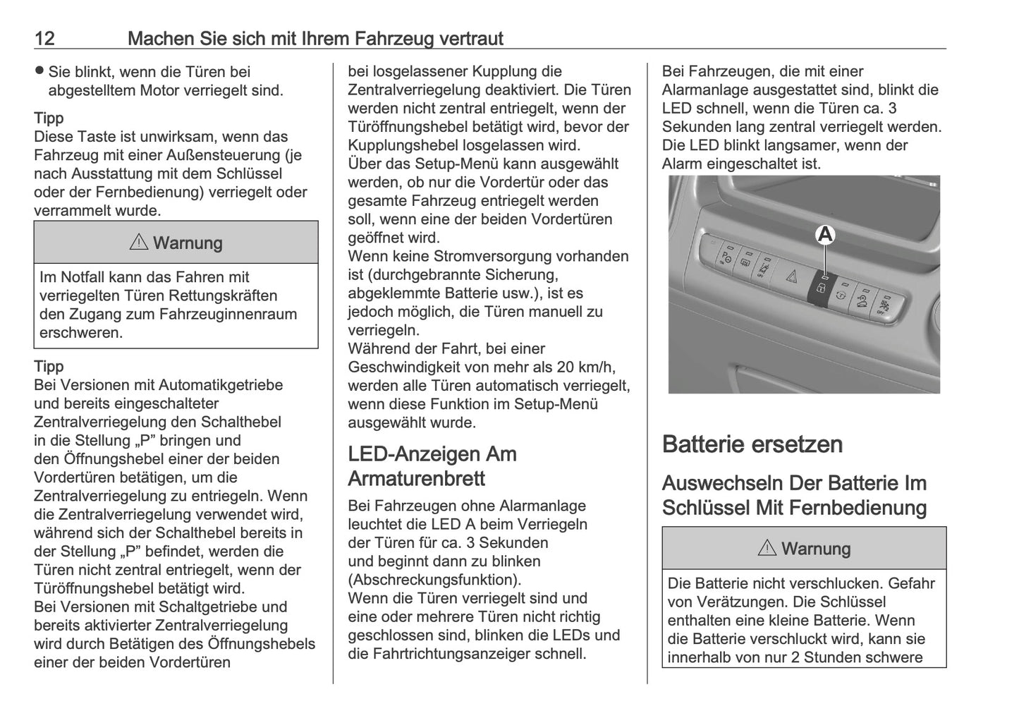 2026 Opel Movano Bedienungsanleitung | Deutsch