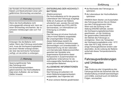 2026 Opel Movano Bedienungsanleitung | Deutsch