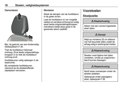 2021-2022 Opel Movano Owner's Manual | Dutch