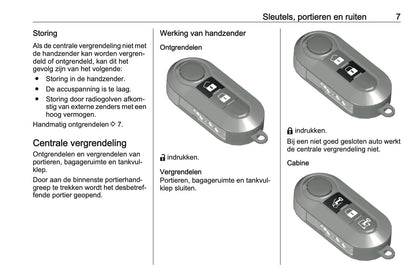 2021-2022 Opel Movano Owner's Manual | Dutch