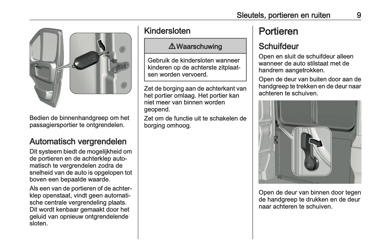 2021-2022 Opel Movano Owner's Manual | Dutch
