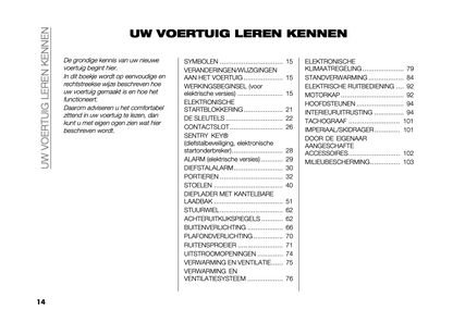 2024 Opel Movano Owner's Manual | Dutch