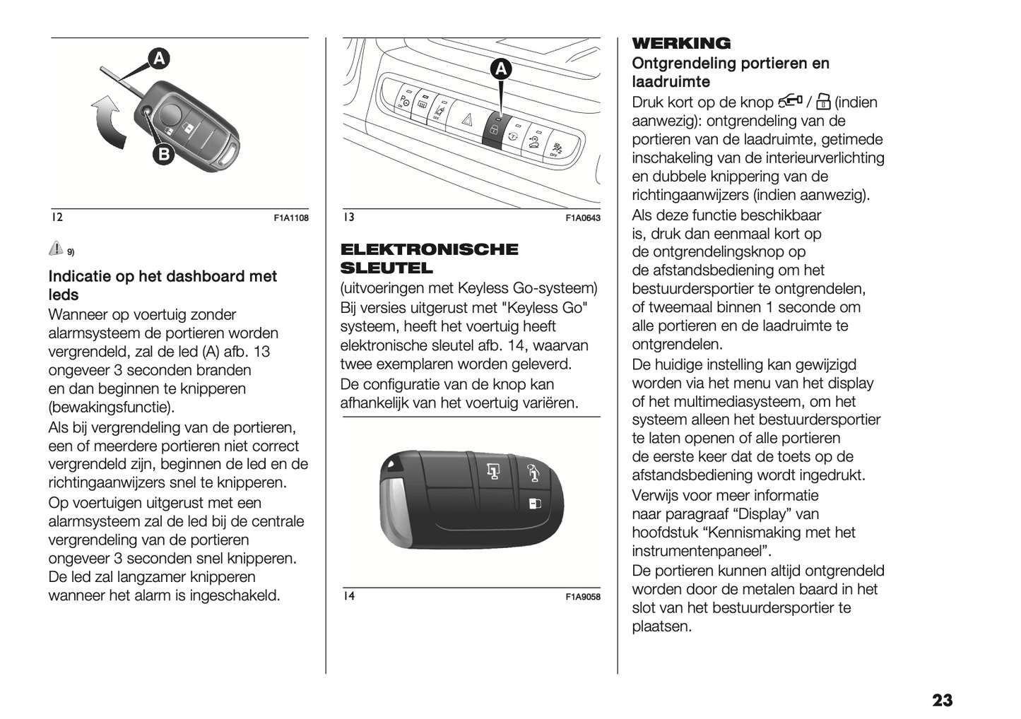 2024-2025 Opel Movano Owner's Manual | Dutch