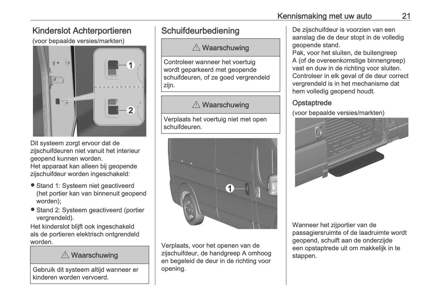 2026 Opel Movano Owner's Manual | Dutch