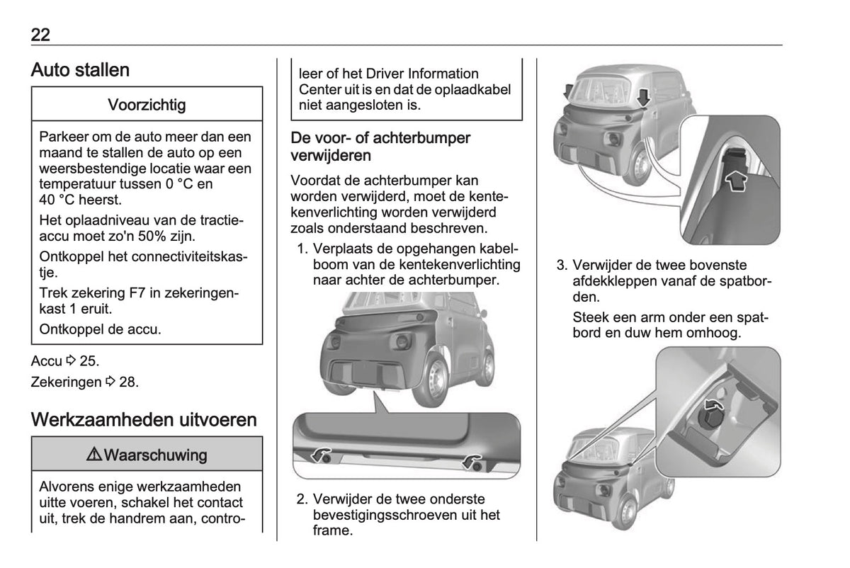 2023-2026 Opel Rocks-e Owner's Manual | Dutch