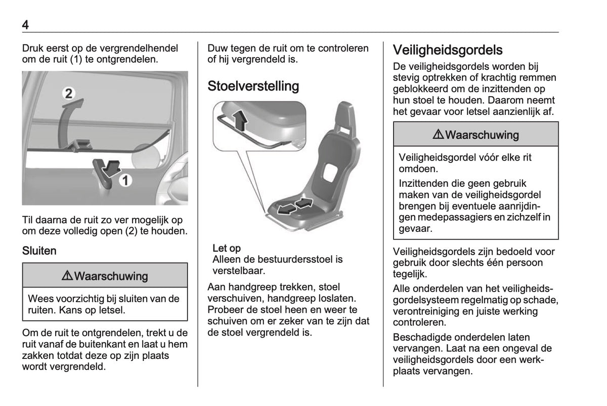 2023-2026 Opel Rocks-e Owner's Manual | Dutch