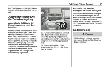 2023-2024 Opel Vivaro Bedienungsanleitung | Deutsch