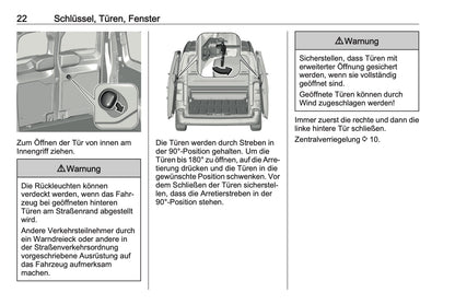 2023-2024 Opel Vivaro Bedienungsanleitung | Deutsch