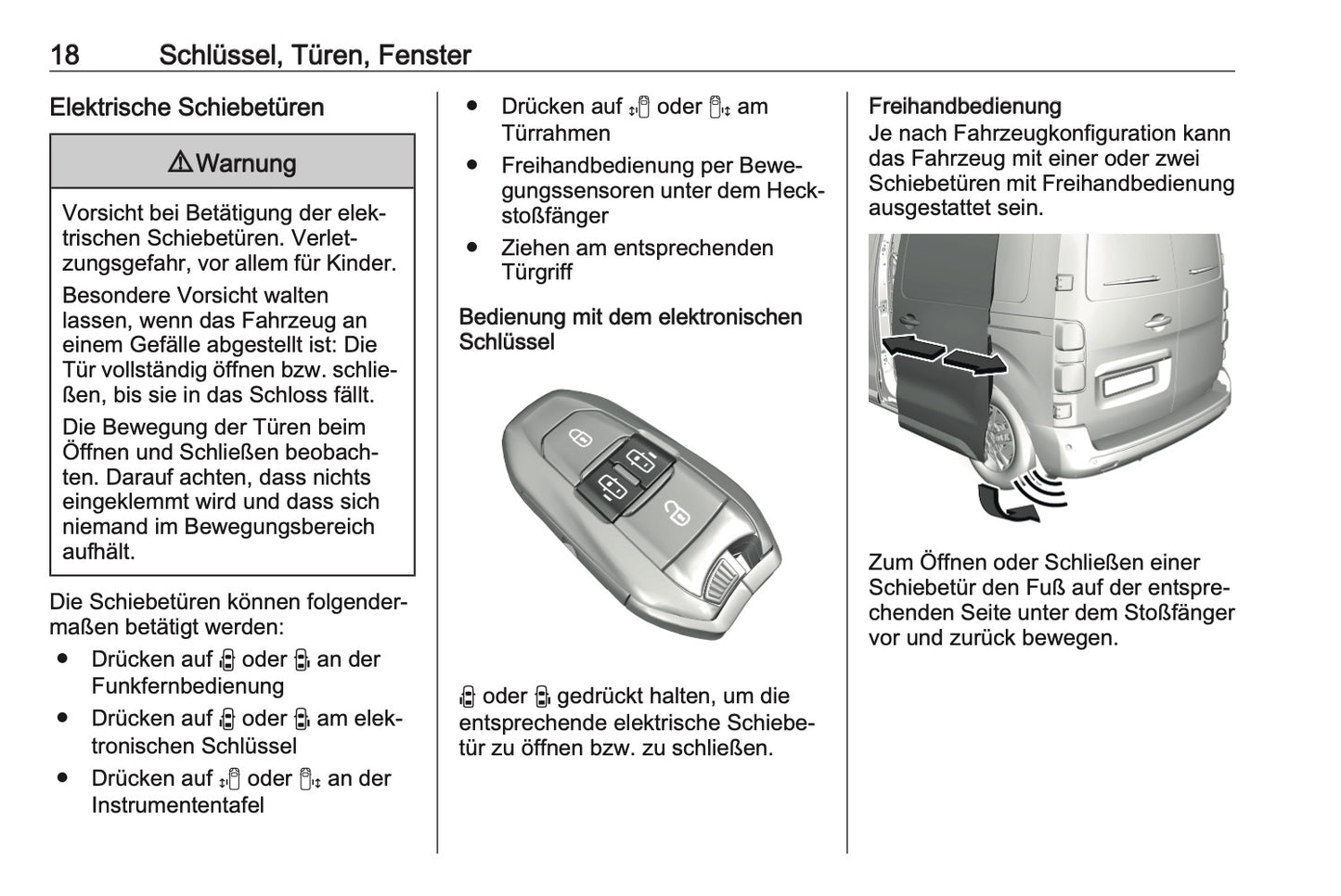 2024-2025 Opel Vivaro Bedienungsanleitung | Deutsch