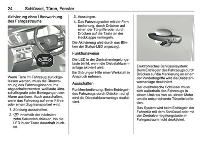 2024-2025 Opel Vivaro Bedienungsanleitung | Deutsch