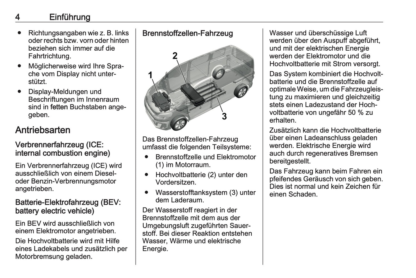 2024-2025 Opel Vivaro Bedienungsanleitung | Deutsch